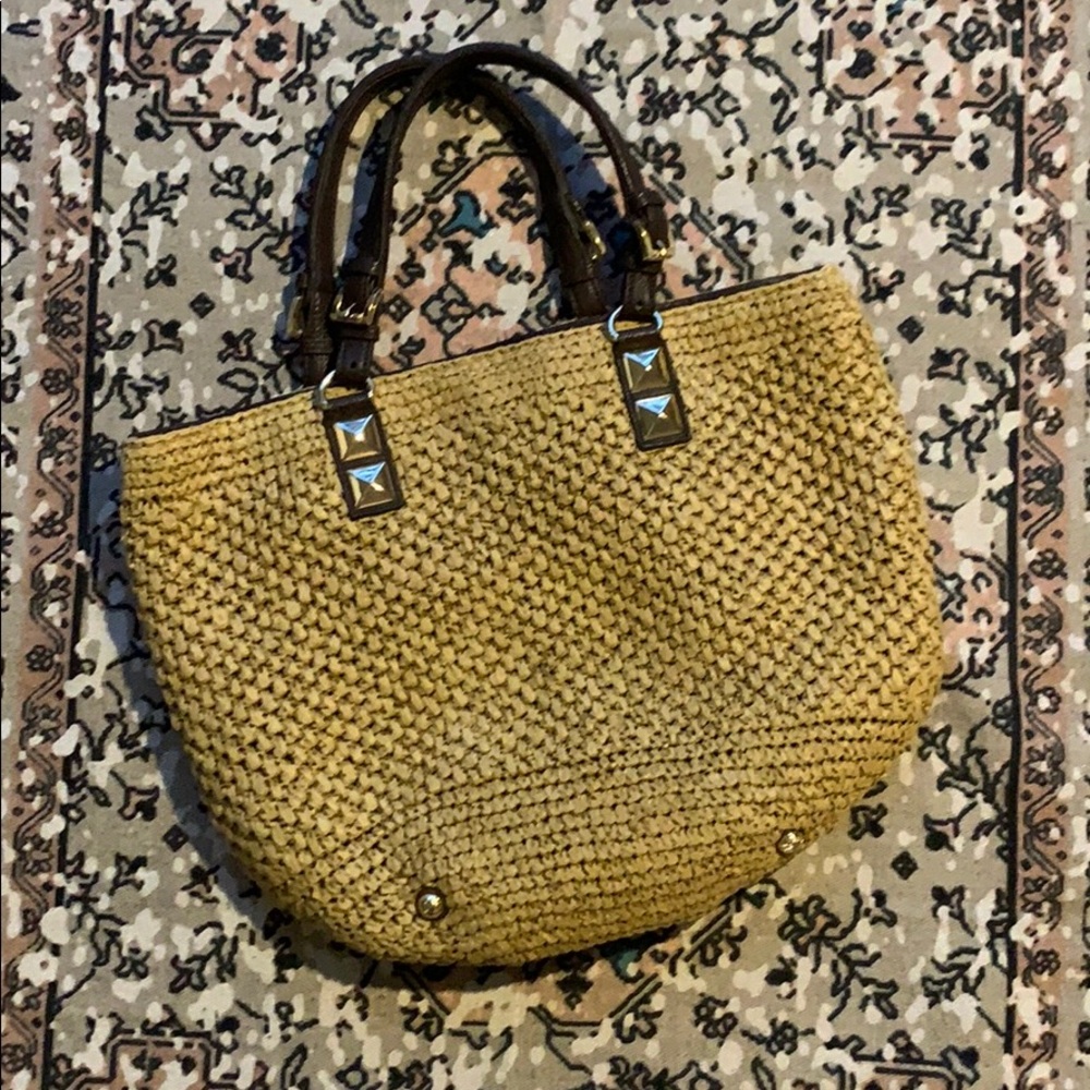 Michael Kors Basket Weave Tote